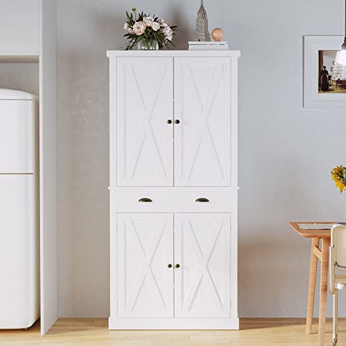 Storage Cabinet with Drawers and Doors for Living Room and Entryway