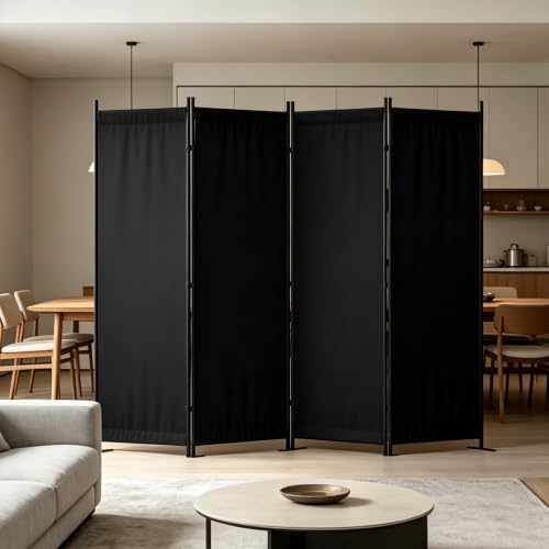 Room Divider 4 Panel Folding Screen