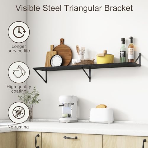 Floating Shelves 48 Inch Long (2 Count)