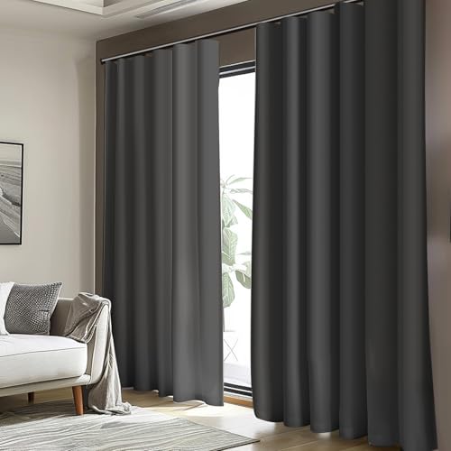 Room Divider Blackout Curtain Track Curtains Wall Dividers Panels Screen for Living Rooms Bedroom Office Privacy Partition Separation