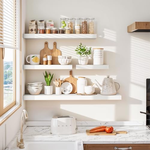 Floating Shelves 9 inch Deep 24”Long Set of 2 (2 Count)