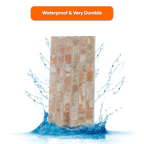 3D Wall Panels Brick Effect