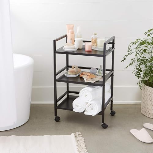 3 Tier Metal Rolling Utility Cart