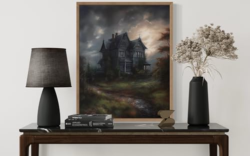 Haunted House Poster Art Print