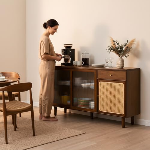 Bamboo Sideboard Buffet Cabinet