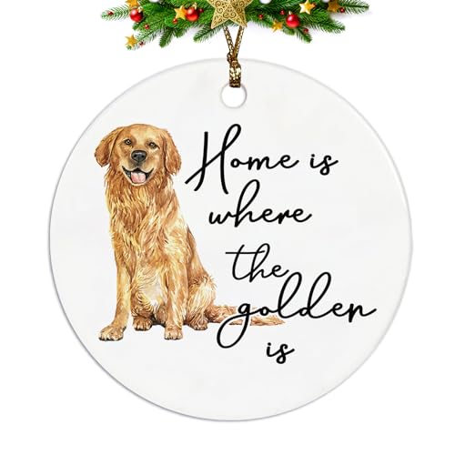Golden Retriever Decor Gifts Ornament
