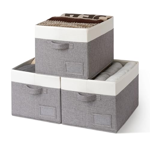 Closet Shelf Baskets (3 Count)