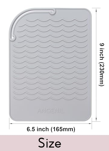 Heat Resistant Silicone Mat for Hair Tools