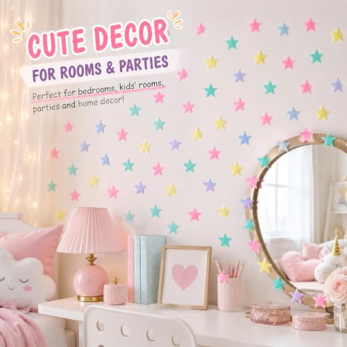 100Pcs Glow in The Dark Stars Wall Stickers