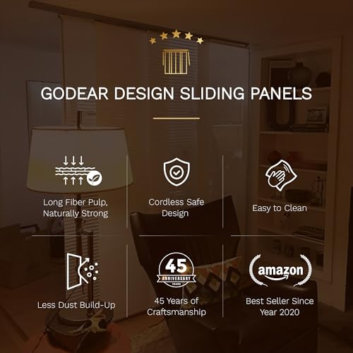 Vertical Blinds Room Divider 45.8"