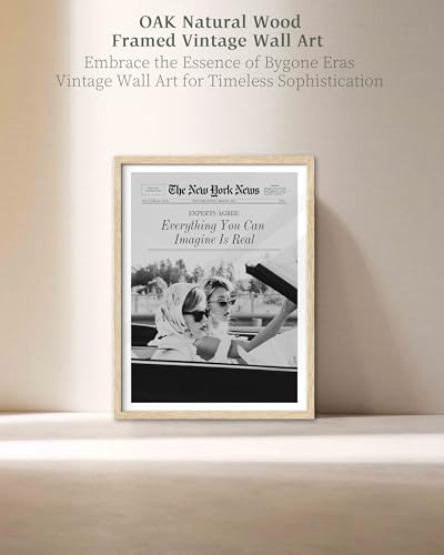 12x16in Everything You Can Imagine Unframed Newspaper Art