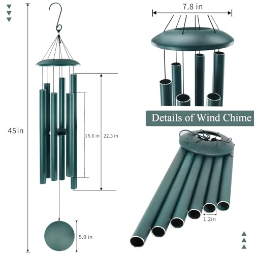 45in Wind Chimes for Outside