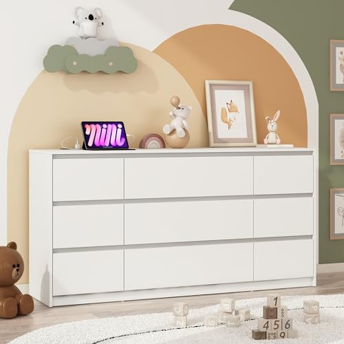 White Malm Dresser for Bedroom