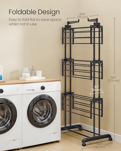4 Tier Clothes Drying Rack