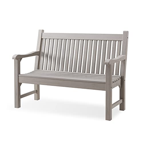 2 Person Outdoor Bench with 700 Lbs Weight Capacity