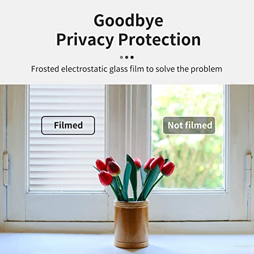 Window Privacy Film Blinds with Tools (9.56 Sq Ft)