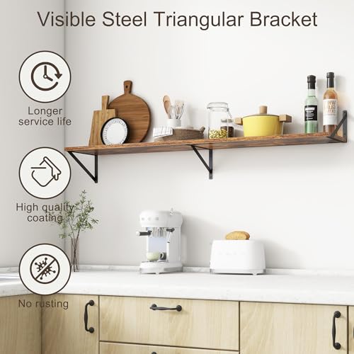 Floating Shelves 55 Inch Long (2 Count)