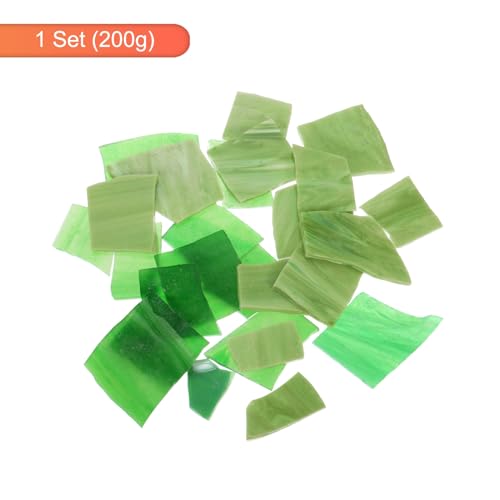 200g Glass Mosaic Tiles for Craft