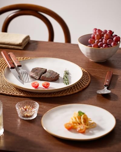 Ocean Round Plates and Bowls Set (8 Count)