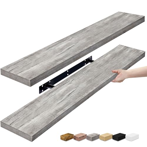 Floating Shelves for Wall Storage (3 Count)