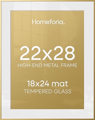 22x28 Gold Poster Frame