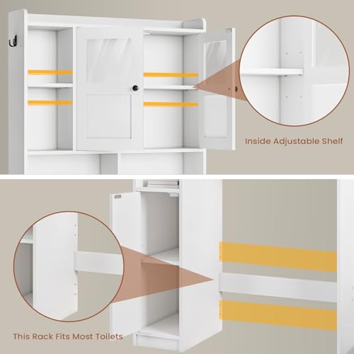 Over The Toilet Storage Cabinet