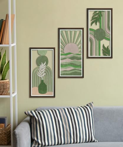 Abstract Boho Wall Art Set of 3