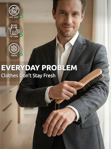 Horsehair Clothes Brush for Suits