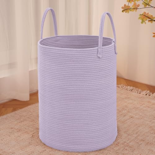80L Cotton Rope Laundry Basket Hamper