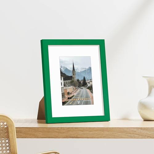 8x10 Picture Frames Set of 9 for Wall or Tabletop Display (9 Count)
