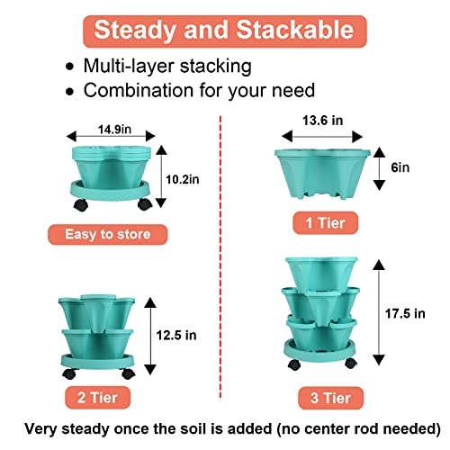 Vertical Planter Tower (2 Count)