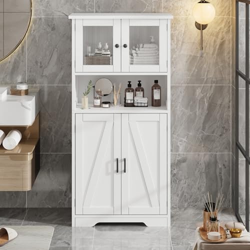 54 in Tall Bathroom Cabinet
