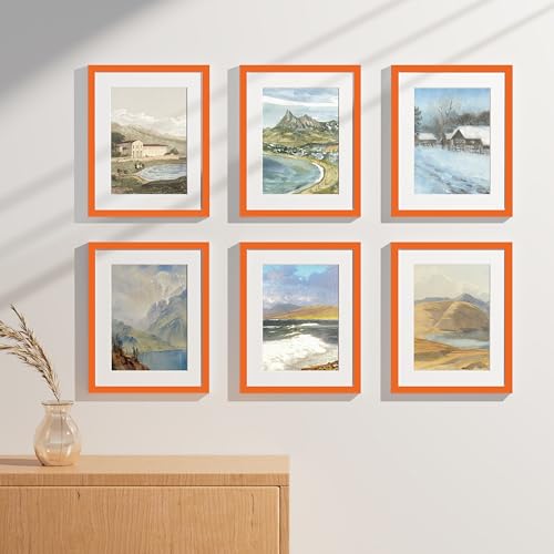 11x14 Picture Frames Set of 9 for Wall Mounting (9 Count)