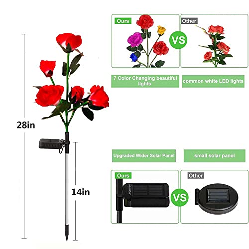 Solar Garden Decor Outdoor Lights (4 Count)