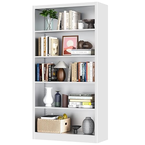 66" Tall Metal Bookcase