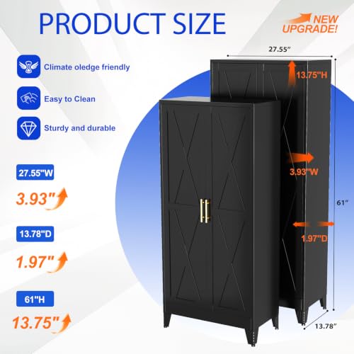 61" Tall Kitchen Pantry Cabinet