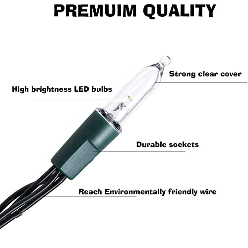 50 LED Batter Operated Christmas Lights (16 Foot)