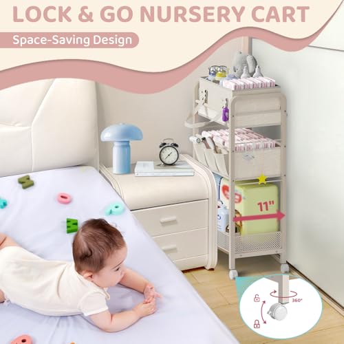 Baby Diaper Caddy Organizer and Storage