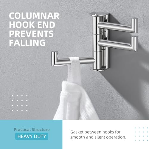 Swivel Towel Hook 3 Arms
