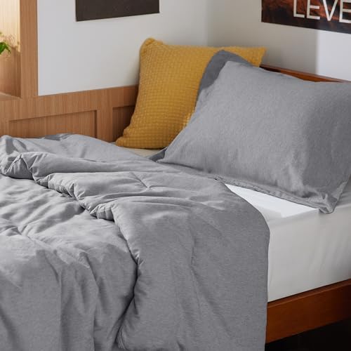 Grey Twin Comforter Set