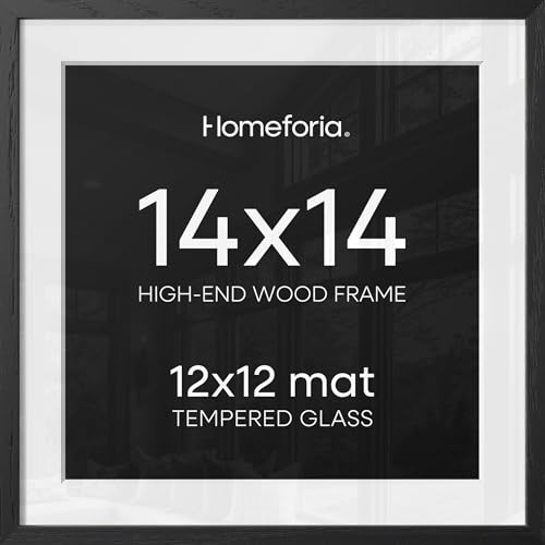 14x14 Black Oak Picture Frame