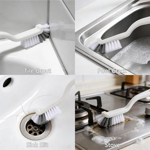 Commercial Grade Crevice Cleaning Brush Set (12 Count)