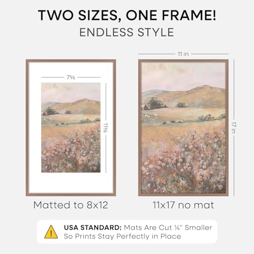 11x17 Mocha Picture Frame