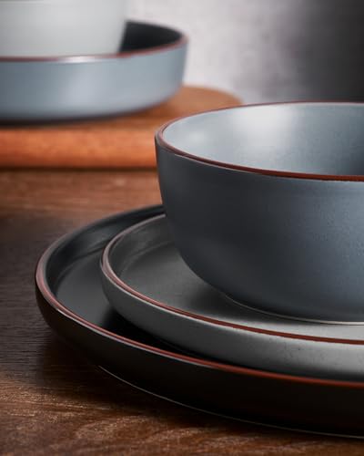 Mercury 16 Piece Dinnerware Set with Mugs