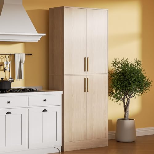 71" Tall Pantry Cabinet with 4 Doors
