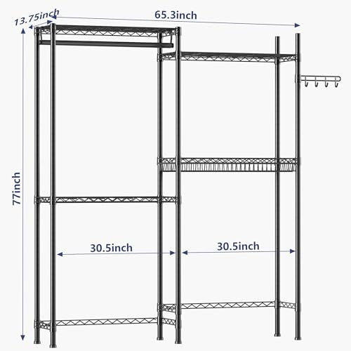 Laundry Organizer Shelves Over the Washer and Dryer Storage Shelf