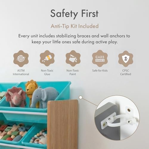 Kids Toy Organizer with 12 Bins