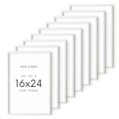 White Oak Wood 16x24 Picture Frames