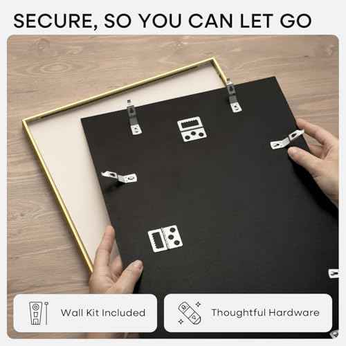 14x24 Gold Picture Frame (3 Count)