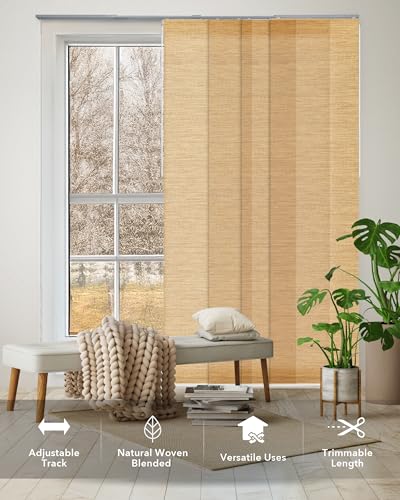 Vertical Blinds Room Divider 45.8"